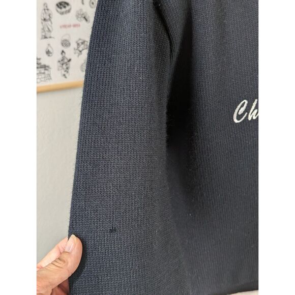 Academia Preppy High School Logo Raiderettes Cardigan Blue Button Size Wms S - Picture 12 of 13